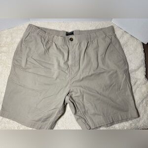 Architect Men's Beige Flat Front Shorts